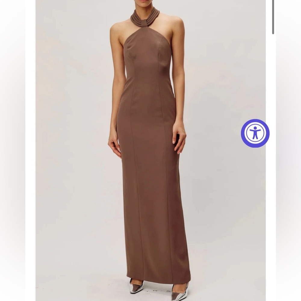 RONNY KOBO LENOX DRESS IN TOFFEE